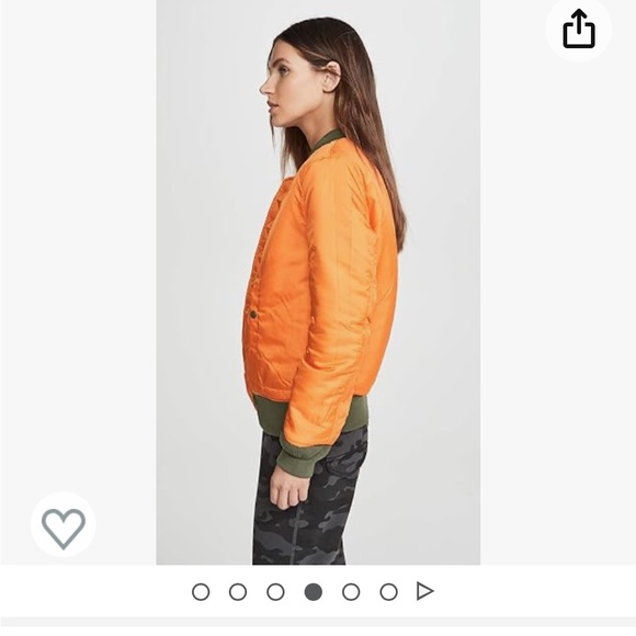 100% Flight Nylon: The MA-1 Flight Jacket is in size large.Excellent condition - Picture 4 of 7